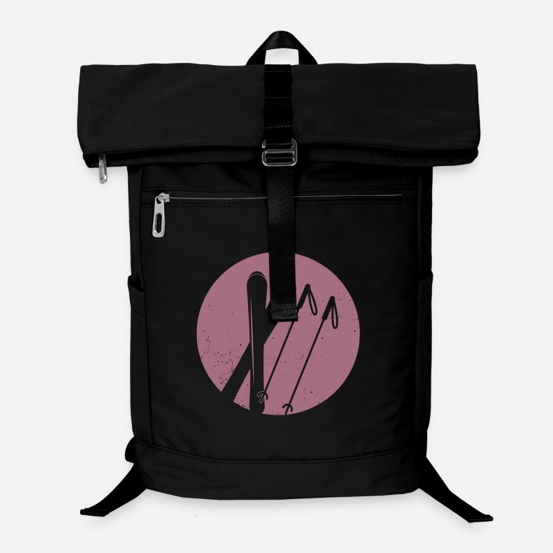 Skifahrer ski Laptop-Rucksack 