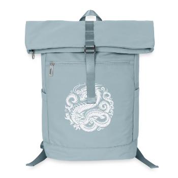 Chinese Dragon Tattoo - Laptop Backpack - ice blue - Front