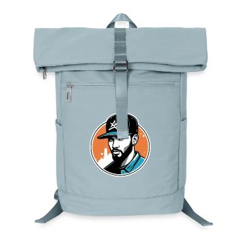 Logo Style Urban Design - Laptop Backpack - ice blue - Front