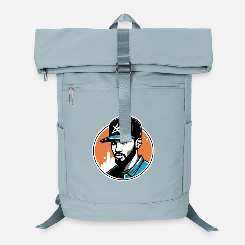 Style de logo Design urbain Sac à dos ordinateur