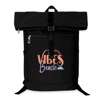 Beach Vibes - Laptop Backpack - black - Front