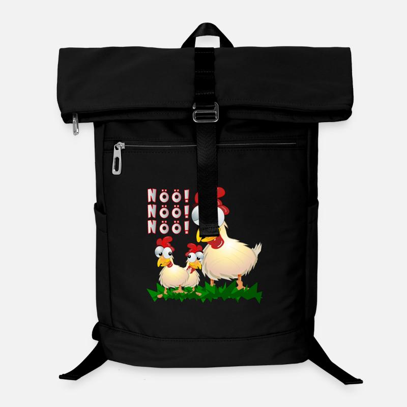 HÜHNER COMIC - NÖ - NEIN SAGEN Laptop-Rucksack 