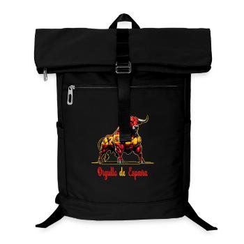 Le design du drapeau de la fierté de l'Espagne - Sac à dos ordinateur - noir - Devant