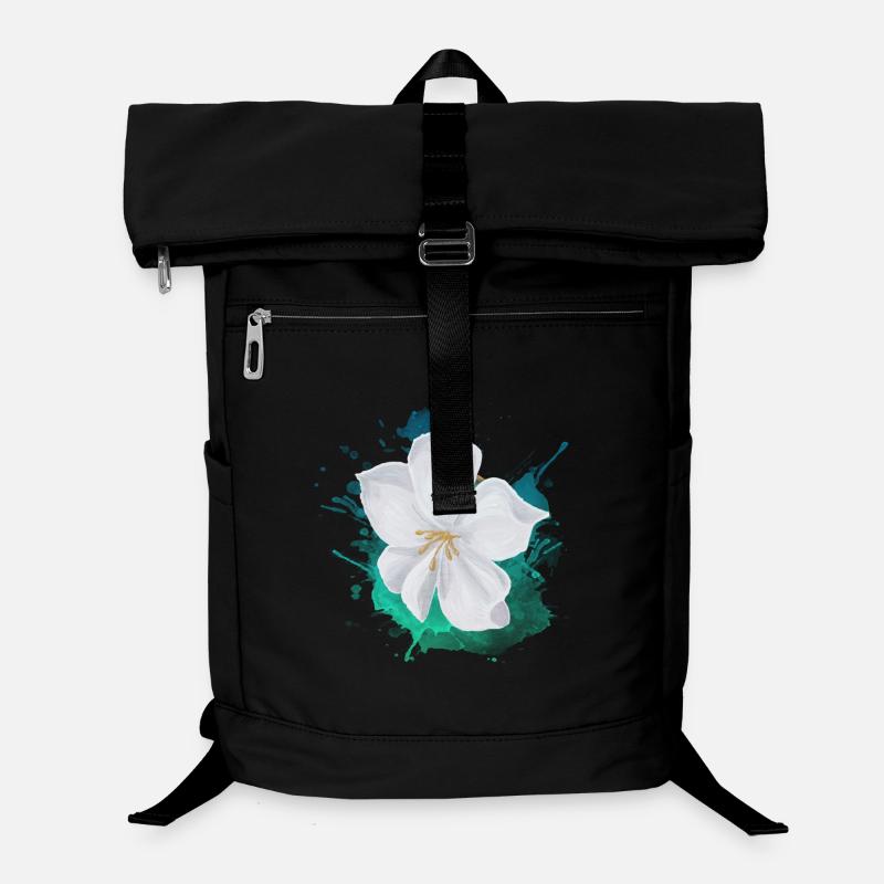 Fleur d’amandier magique - Sonja Ariel von Staden Sac à dos ordinateur