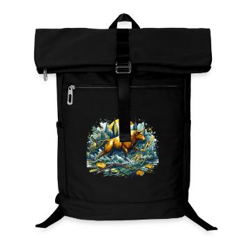 Finance Actions Taureau Or Wall Street Cadeau - Sac à dos ordinateur - noir - Devant