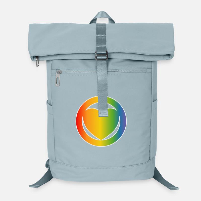 Chemise LGBT Heart CSD blanc Sac à dos ordinateur