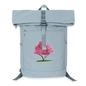 Cerisier Sakura Rose Arbre Floral - Sac à dos ordinateur - bleu glacier - Devant