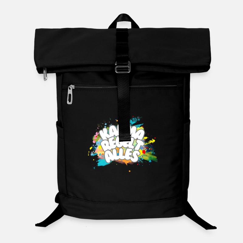 Karma regelt Alles Laptop-Rucksack 