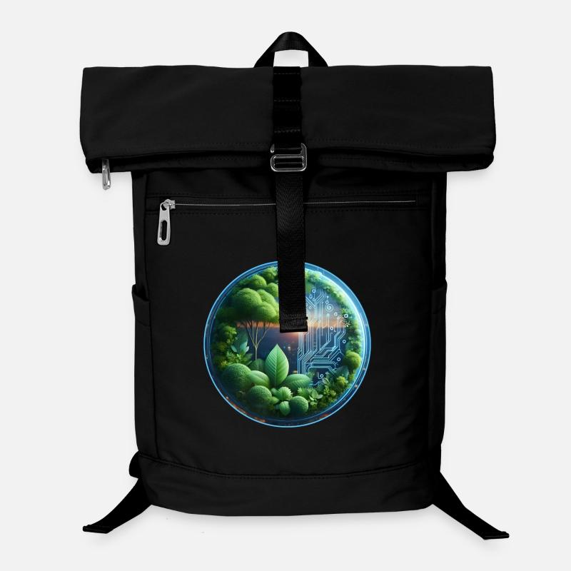 Cycle de fusion biotechnologique durable Sac à dos ordinateur