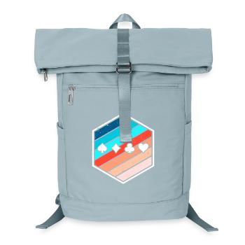 Card Game Gambling Roulette Poker Gambling - Laptop Backpack - ice blue - Front