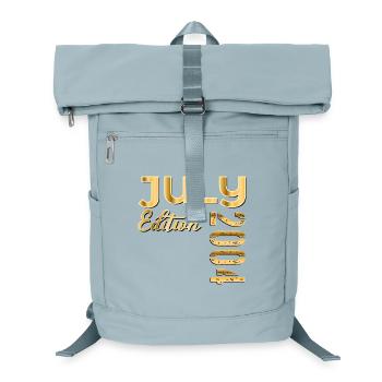 22th Birthday July 2004 - Laptop Backpack - ice blue - Front
