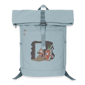 lapin tueur en série de carottes - Sac à dos ordinateur - bleu glacier - Devant