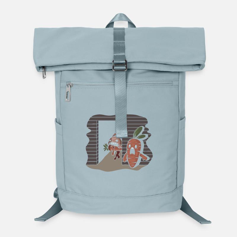 Karotten-Serienmörder-Kaninchen Laptop-Rucksack 