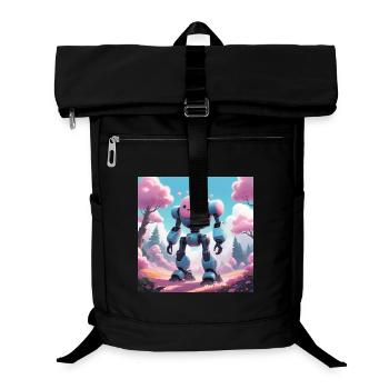 Robot - Laptop-Rucksack  - Schwarz - Vorne