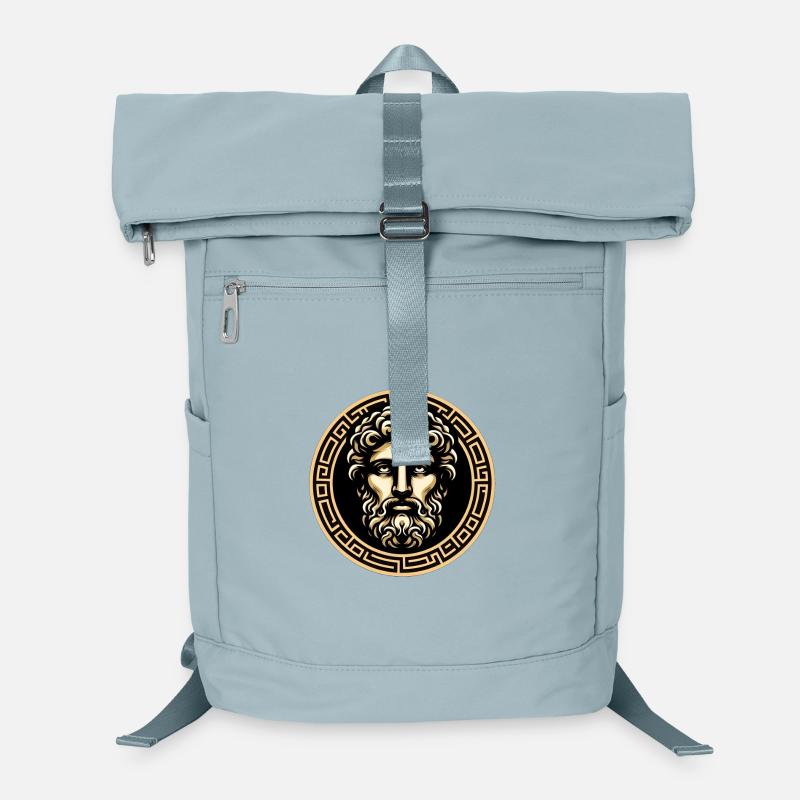 Ancient Greek mythological face Laptop Backpack