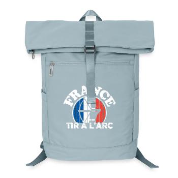 Tir à l'arc - Équipe de tir à l'arc de France. - Sac à dos ordinateur - bleu glacier - Devant