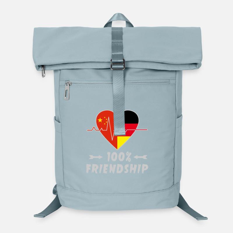 China und Deutschland 100% Freundschaft Laptop-Rucksack 