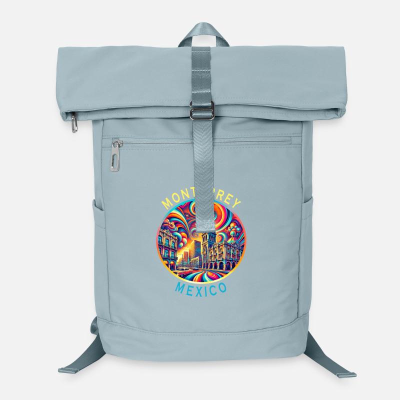 Monterrey Mexico cities art design Laptop Backpack
