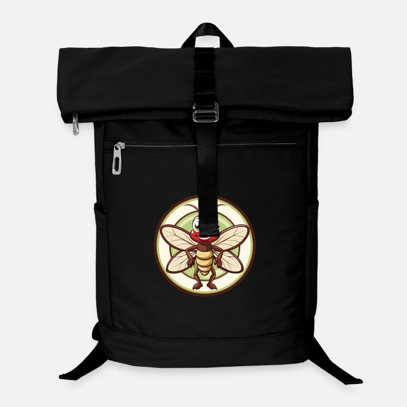 Libelle Bunte Kawaii Cartoon Figur Haustier Laptop-Rucksack 