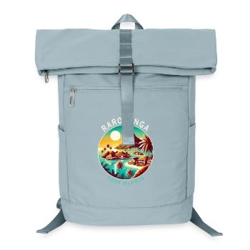 Parotonga Cook Islands Pacific trip - Laptop Backpack - ice blue - Front
