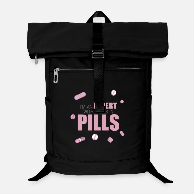 PTA, PKA, Apothekerin, Expert with Skills in Pills Laptop-Rucksack 