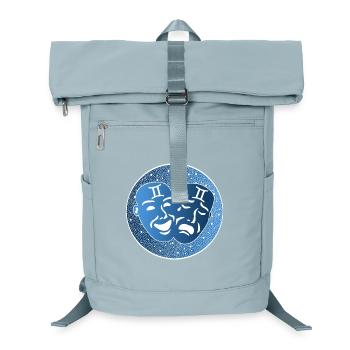 Gemini star sign - Laptop Backpack - ice blue - Front