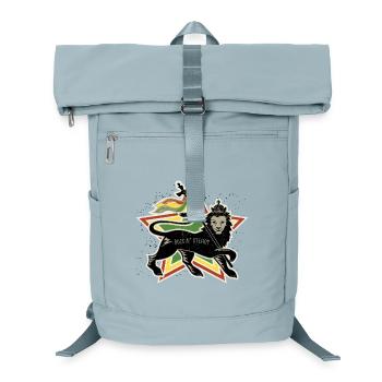 Rockin Steady Lion by Skashirts 2024 look vintage - Sac à dos ordinateur - bleu glacier - Devant