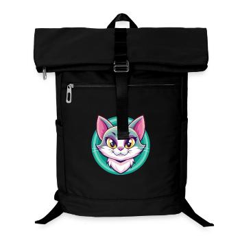 Kanaani Katzenrasse Karikatur Kawaii Tier Haustier - Laptop-Rucksack  - Schwarz - Vorne