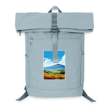 Mourne Mountains Aonb Reise Poster Souvenir WPA - Laptop-Rucksack  - Eisblau - Vorne