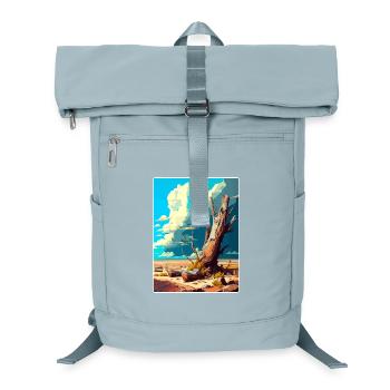Petrified Forest Nationalpark Arizona Travel Card - Laptop-Rucksack  - Eisblau - Vorne