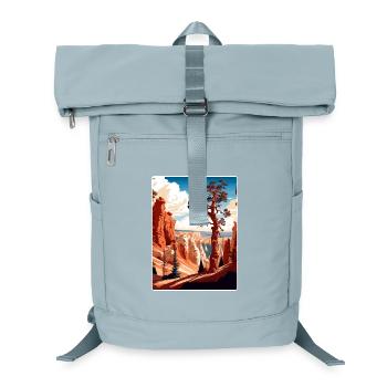 Bryce Canyon Nationalpark Reiseposter Souvenir - Laptop-Rucksack  - Eisblau - Vorne