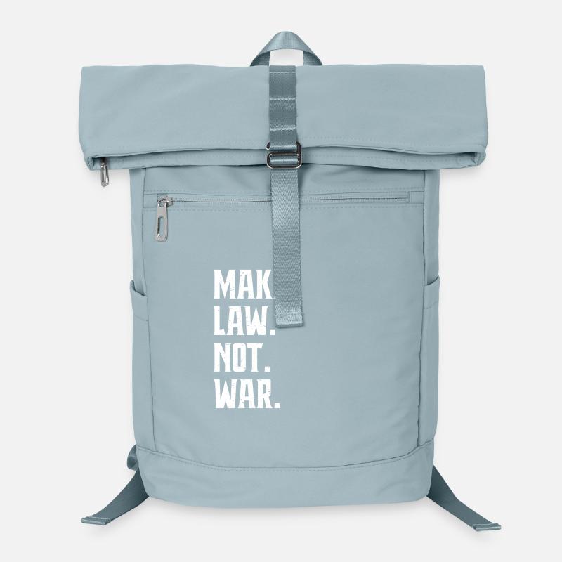 Make Law Not War Avocat Judge Advocate Sac à dos ordinateur