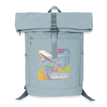 We're flying to Dubai - Odloot! - Laptop Backpack - ice blue - Front