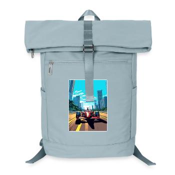 Sao Paulo Circuit Motorsport Race Brazil Travel - Laptop Backpack - ice blue - Front