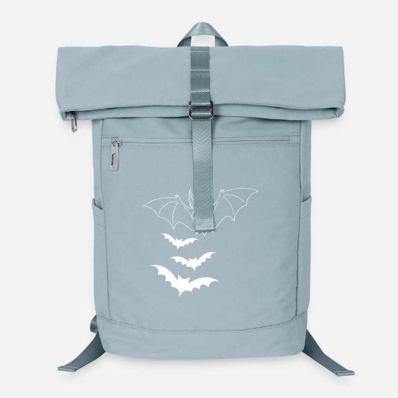 Weiße Vampirfledermaus Laptop-Rucksack 