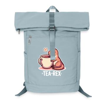 Tea Rex Tea Rex Tea Drinker Gift - Laptop Backpack - ice blue - Front