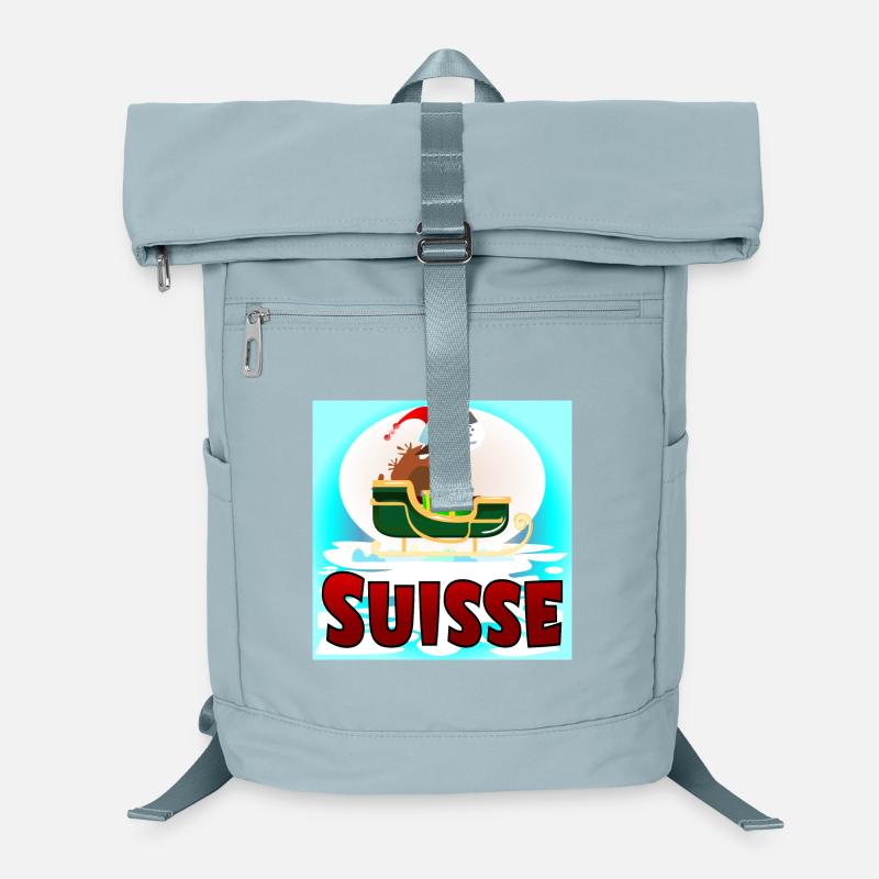 Chien Saint-Bernard Suisse Noël Sac à dos ordinateur