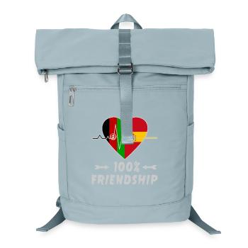 L'Afghanistan et l'Espagne : amitié à 100 % - Sac à dos ordinateur - bleu glacier - Devant