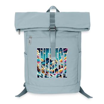 EVEREST - Laptop Backpack - ice blue - Front