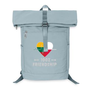 Lithuania and Poland 100% friendship - Laptop Backpack - ice blue - Front