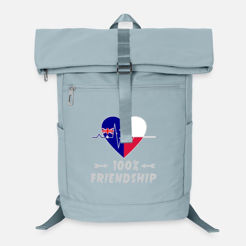 Australien und Polen 100% Freundschaft Laptop-Rucksack 