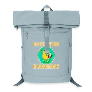 FUNNY MOTIVATION RUNNING PEAR - Laptop Backpack - ice blue - Front