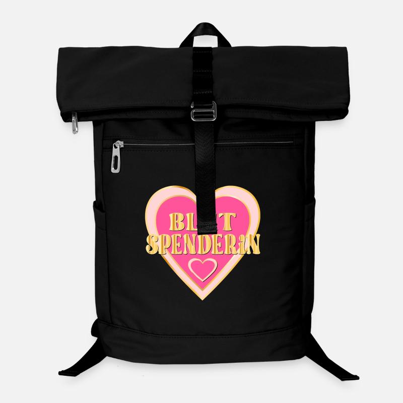 DANKE BLUTSPENDE BLUTSPENDERIN Laptop-Rucksack 