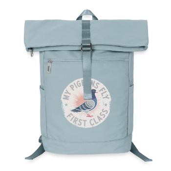 Taubenzüchter Renntauben Tauben Shirt - Laptop-Rucksack  - Eisblau - Vorne