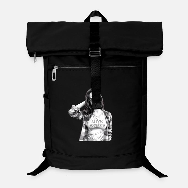 Love yourself Laptop Backpack