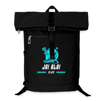 Jai Alai est vivant - Sac à dos ordinateur - noir - Devant