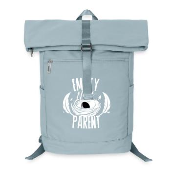 Empty Nest Parent – Minimal Eltern Design - Laptop-Rucksack  - Eisblau - Vorne