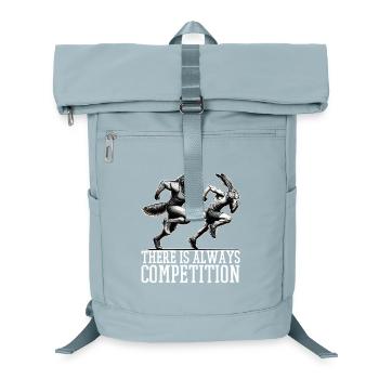 Competition Hare and Wolf Competition Gift - Laptop Backpack - ice blue - Front