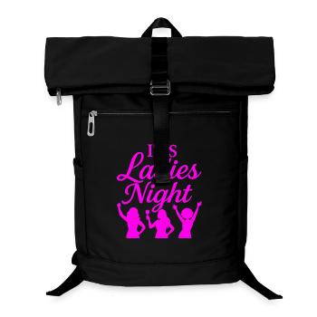 C’est la soirée des dames - Sac à dos ordinateur - noir - Devant