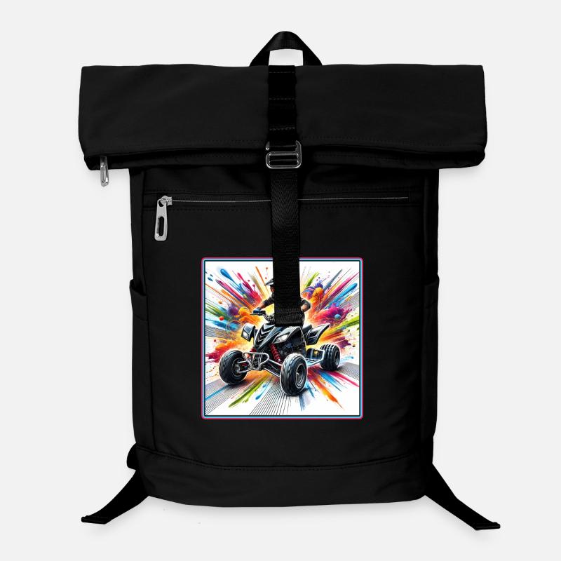Quad Power – Explosion of Colors Laptop Backpack